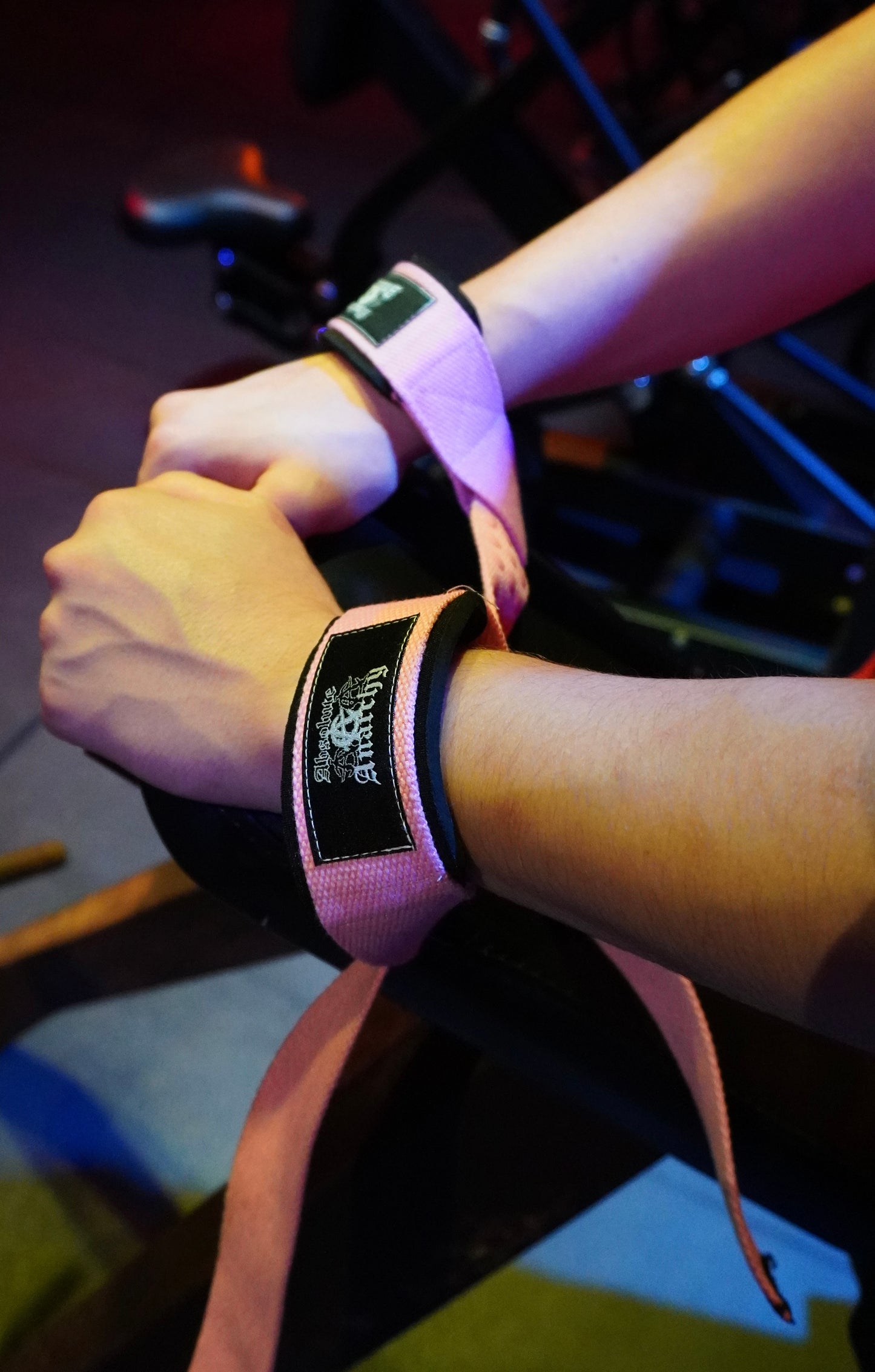 Absolute Anarchy Lifting Straps (Pink)