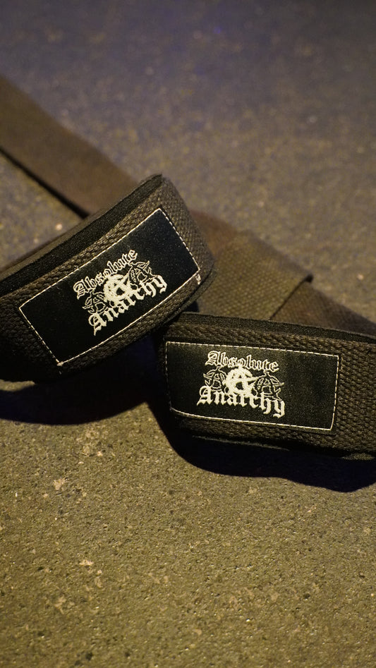 Absolute Anarchy Lifting Straps (Black)