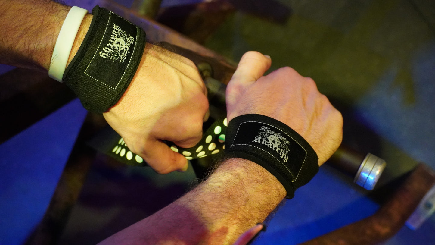 Absolute Anarchy Lifting Straps (Black)