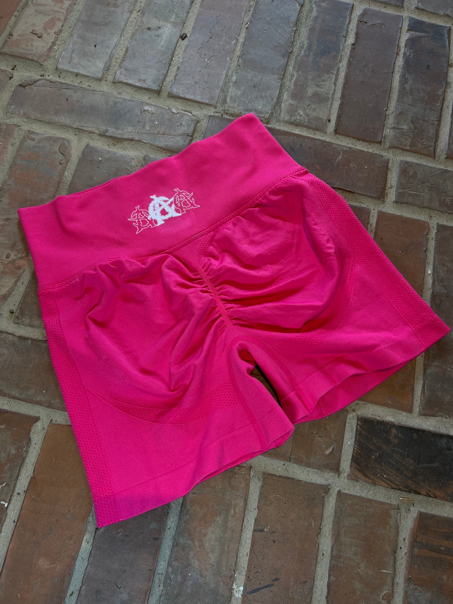 Absolute Anarchy Women’s gym shorts (Pink)
