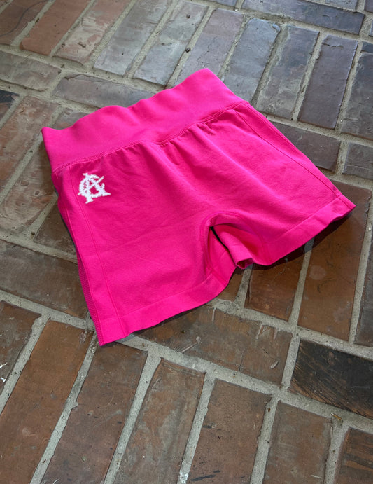 Absolute Anarchy Women’s gym shorts (Pink)