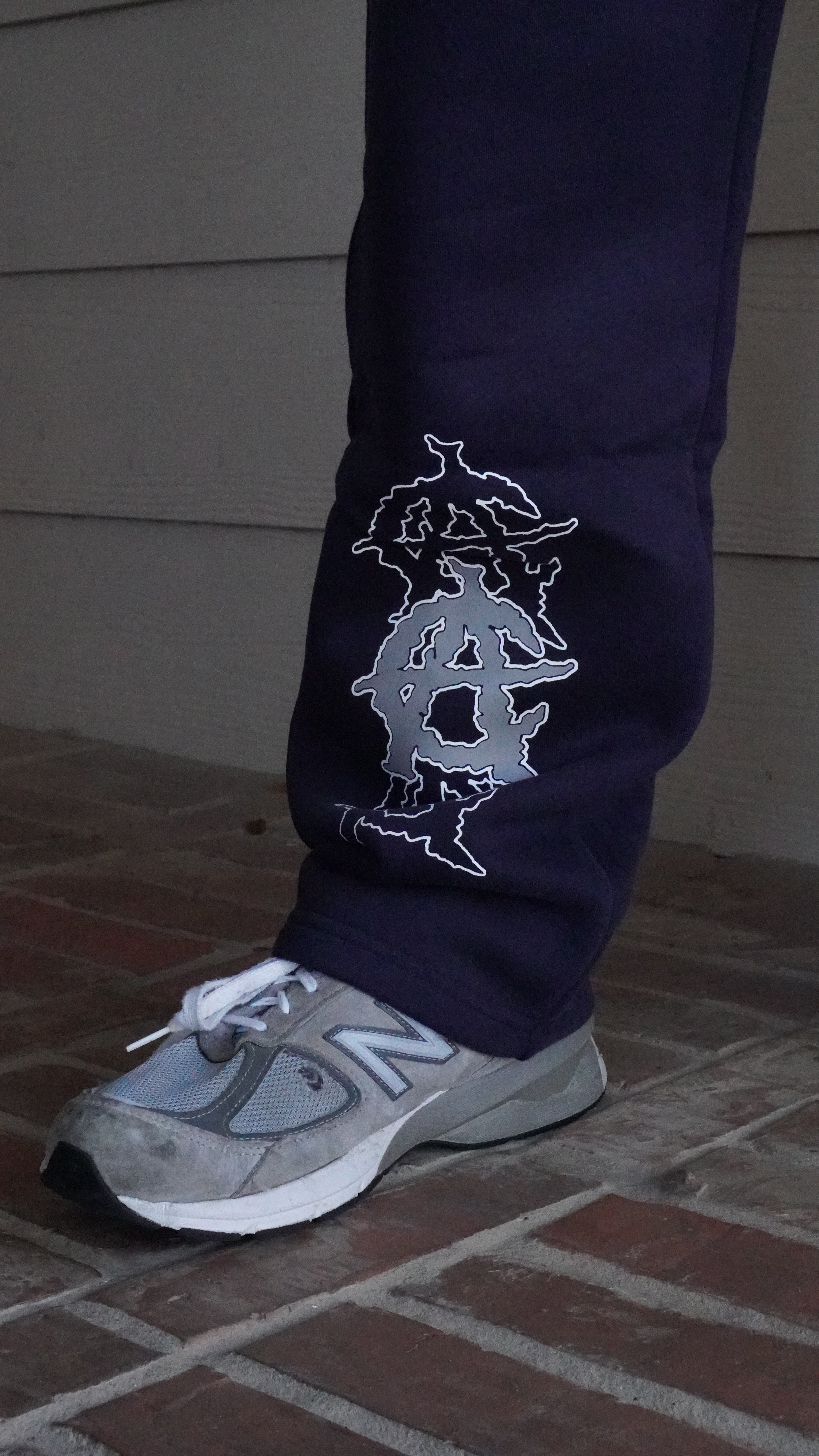 Absolute Anarchy Sweatpants (Navy Blue)