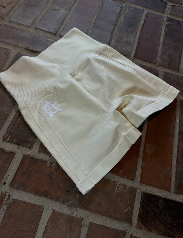 Absolute Anarchy Women’s gym shorts (Cremé)
