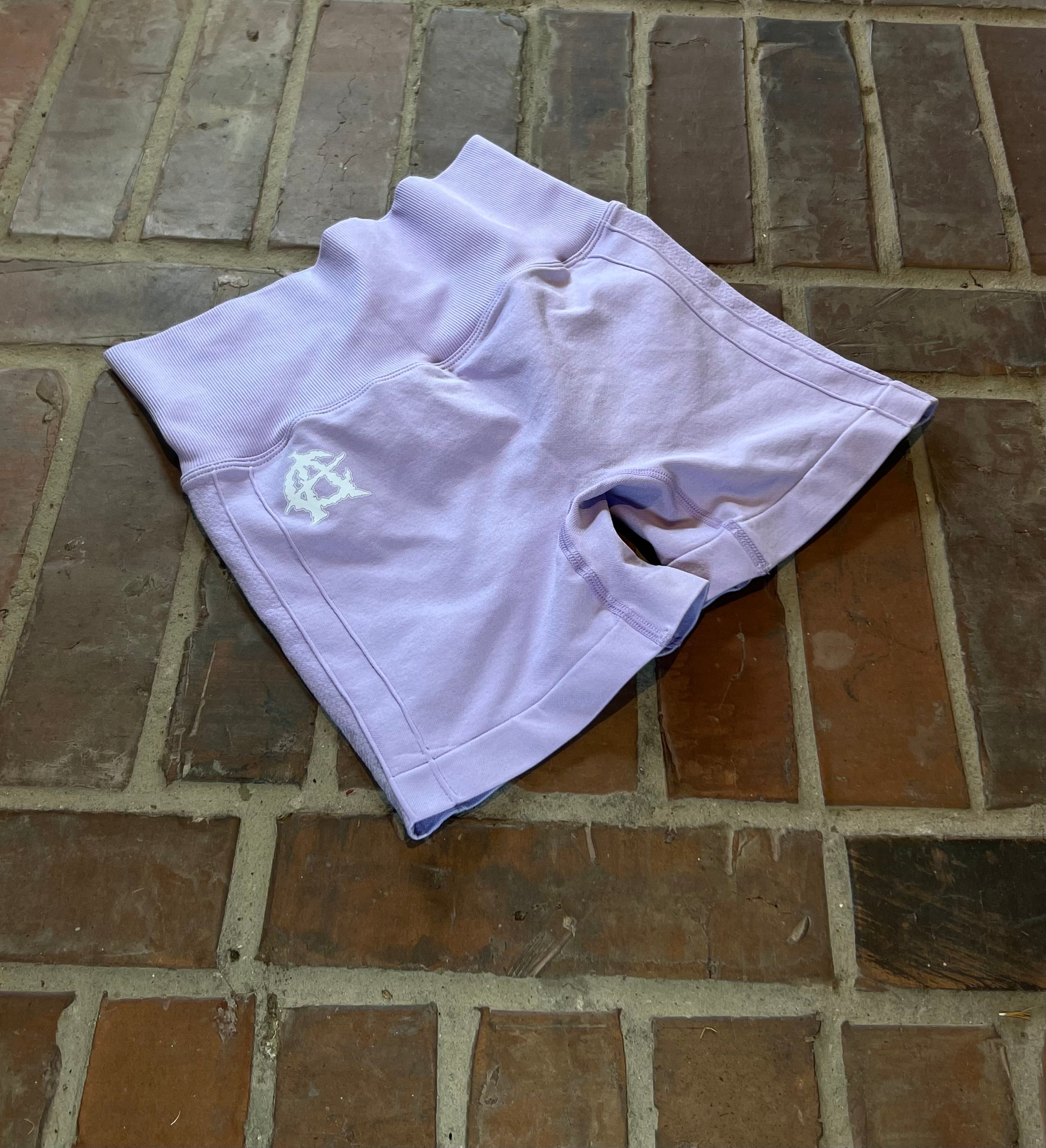 Absolute Anarchy Women’s gym shorts (Lavender)