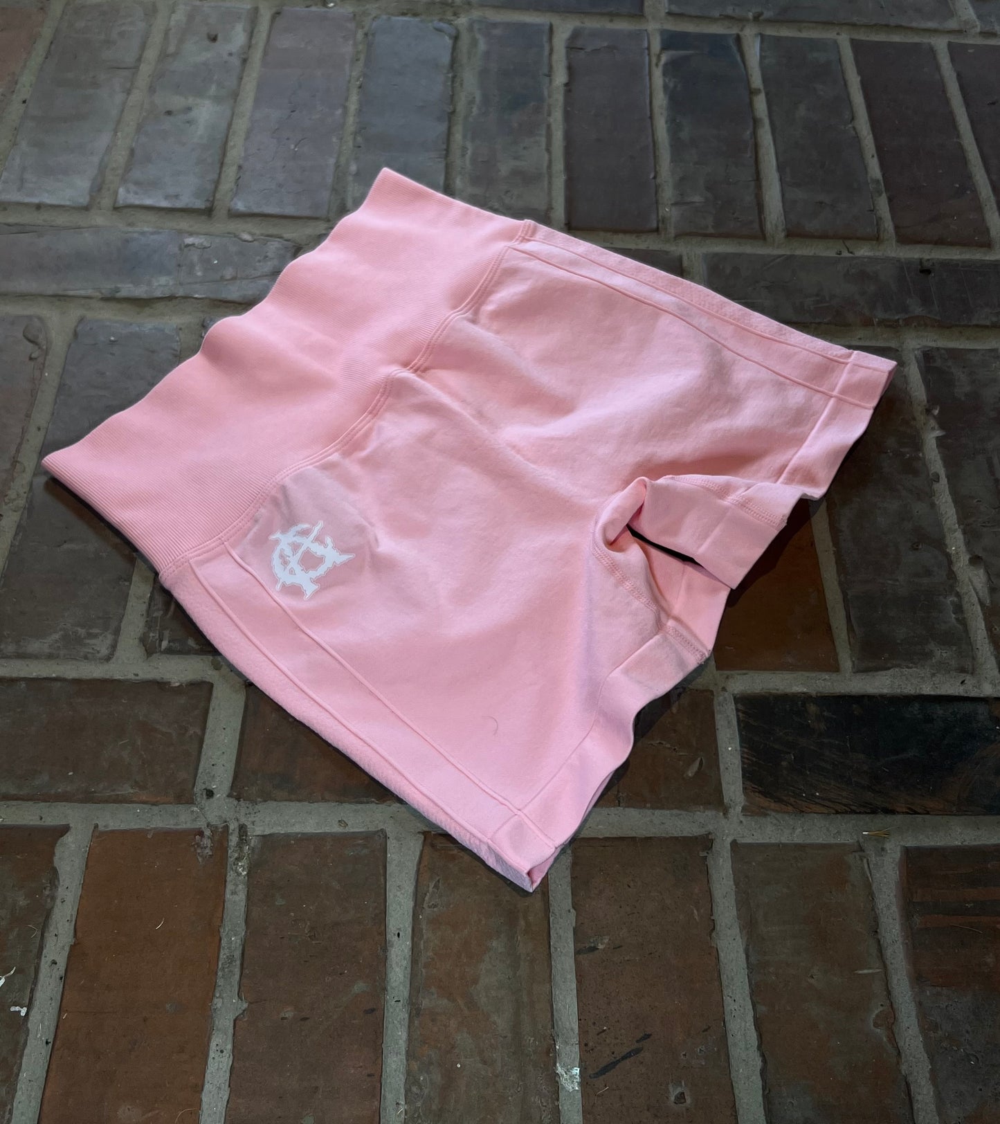 Absolute Anarchy Women’s gym shorts (Baby Pink)